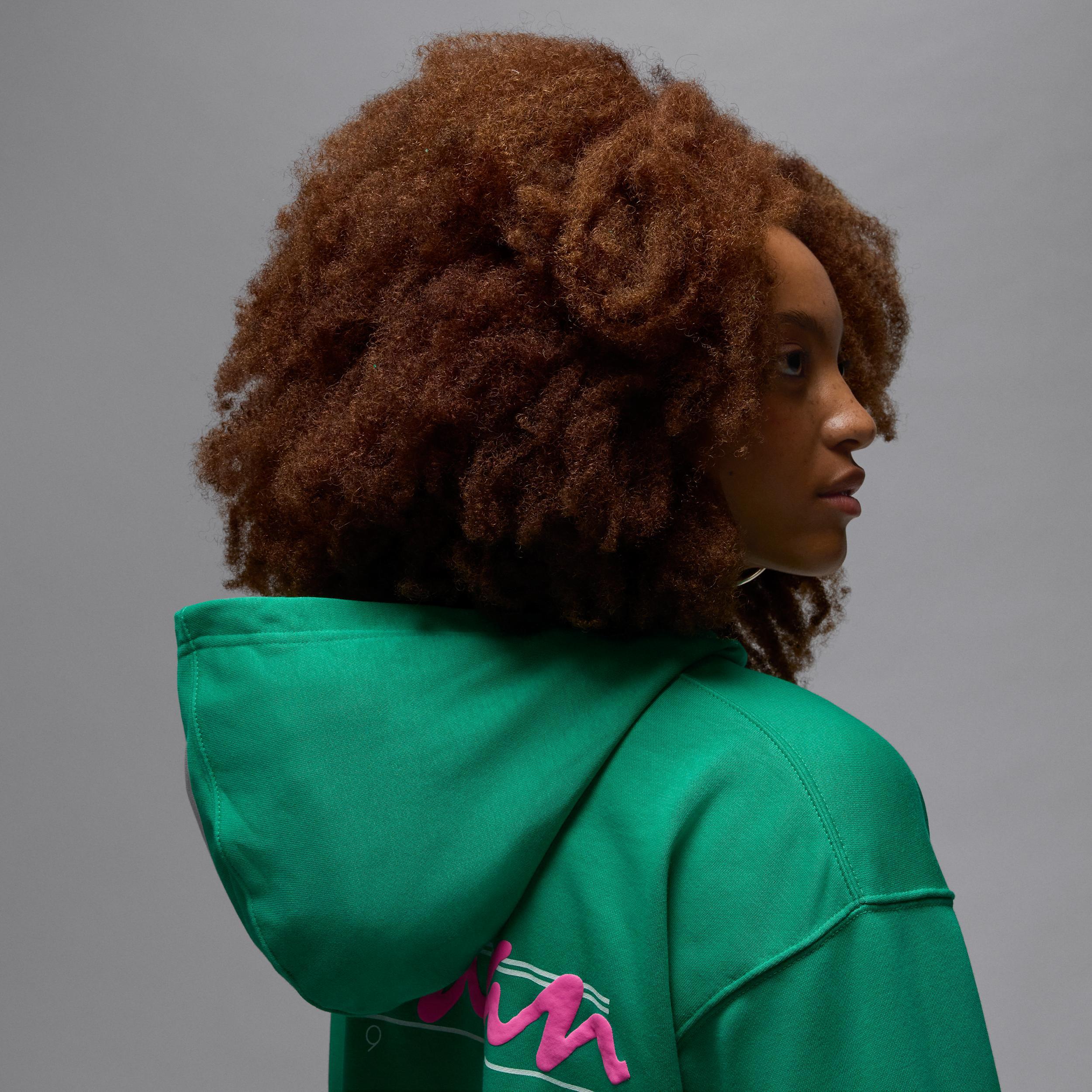 Womens Jordan Brooklyn Fleece Pullover Hoodie | HJ0148-324 Product Image