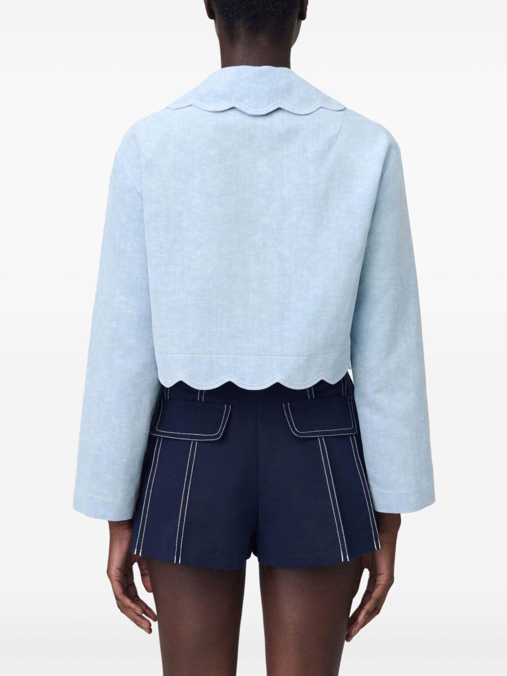 denim shirt Product Image