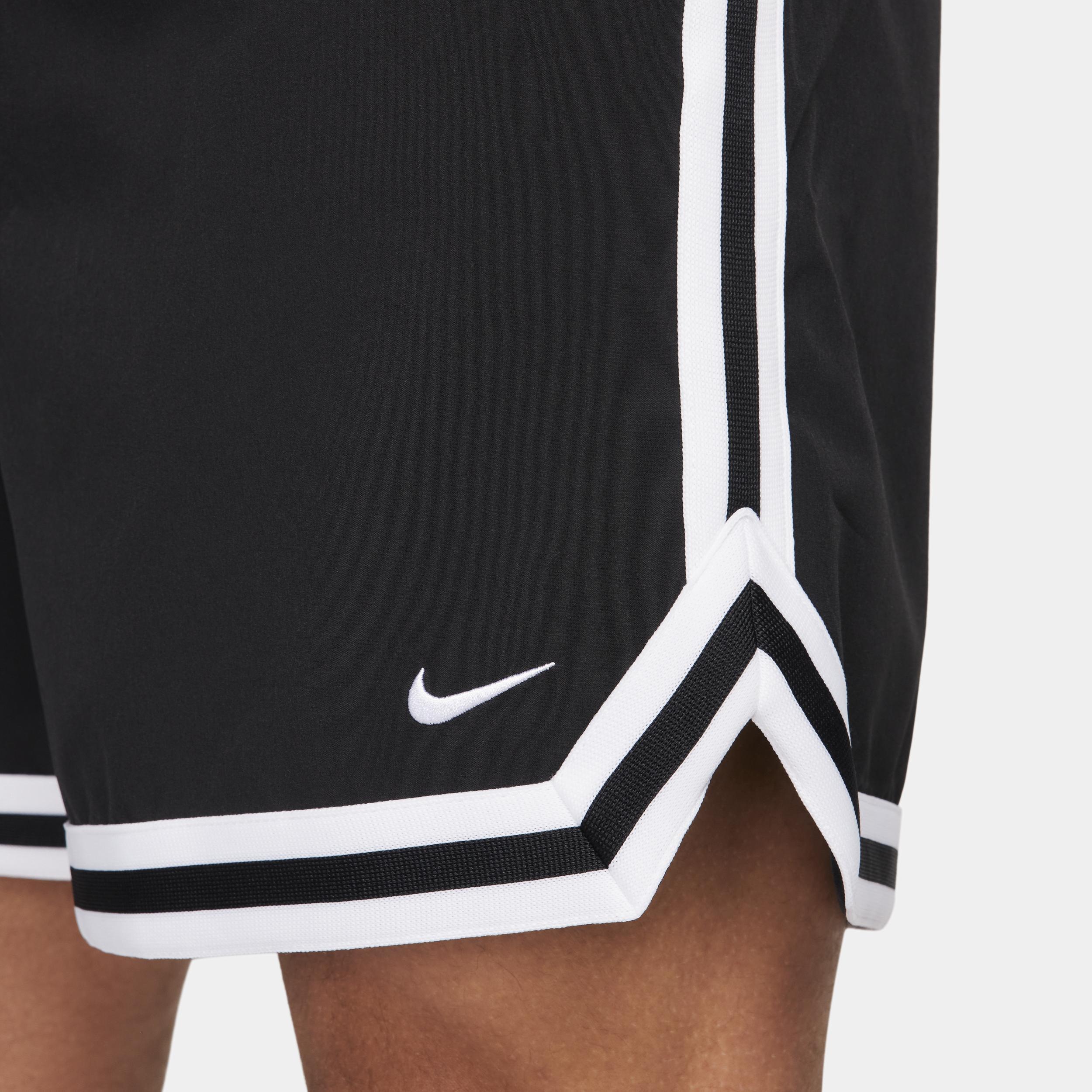 Nike Mens DNA Dri-FIT 6 UV Woven Basketball Shorts | FN2659-010 Product Image