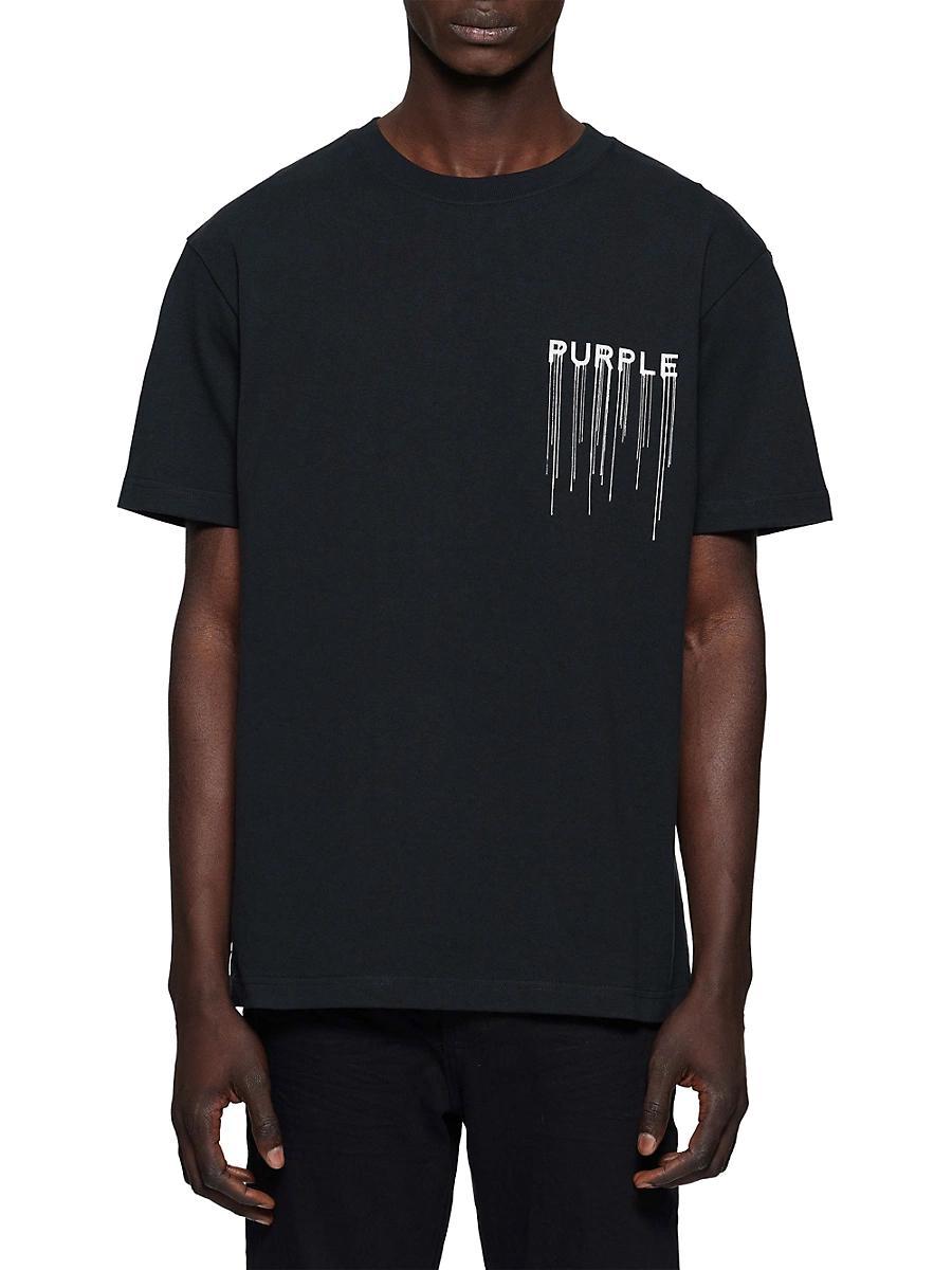 Mens Logo Drip T-Shirt Product Image