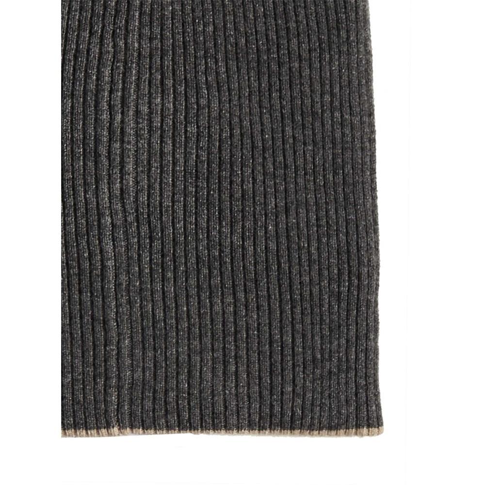 BRUNELLO CUCINELLI Ribbed-knit Beanie In Black Product Image