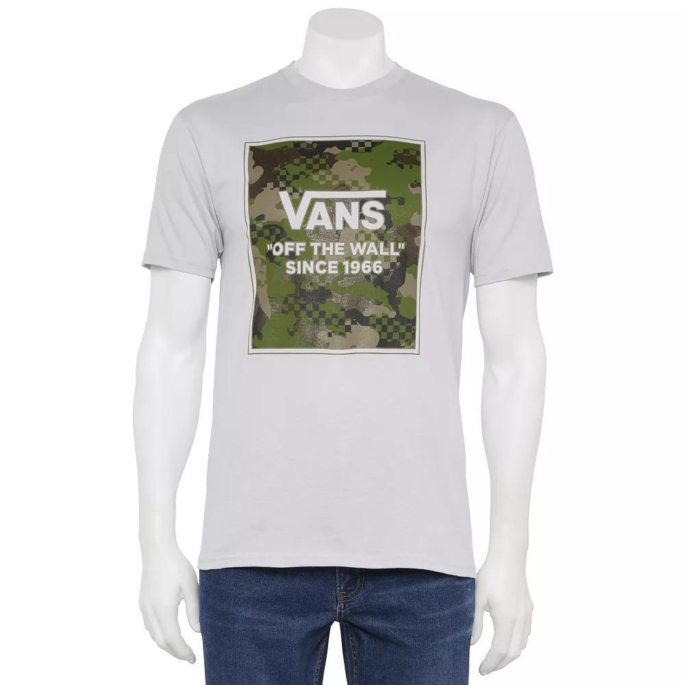 Men's Vans® Barbro Short Sleeve Graphic Tee, Size: XXL, Gray Product Image