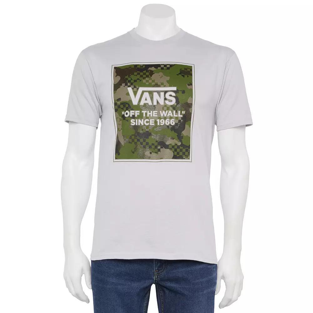 Men's Vans® Barbro Short Sleeve Graphic Tee, Size: XXL, Gray Product Image