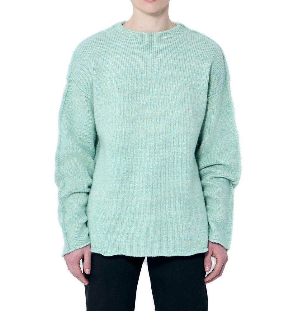 THE ROW Mumford Crewneck Jumper In Green Product Image