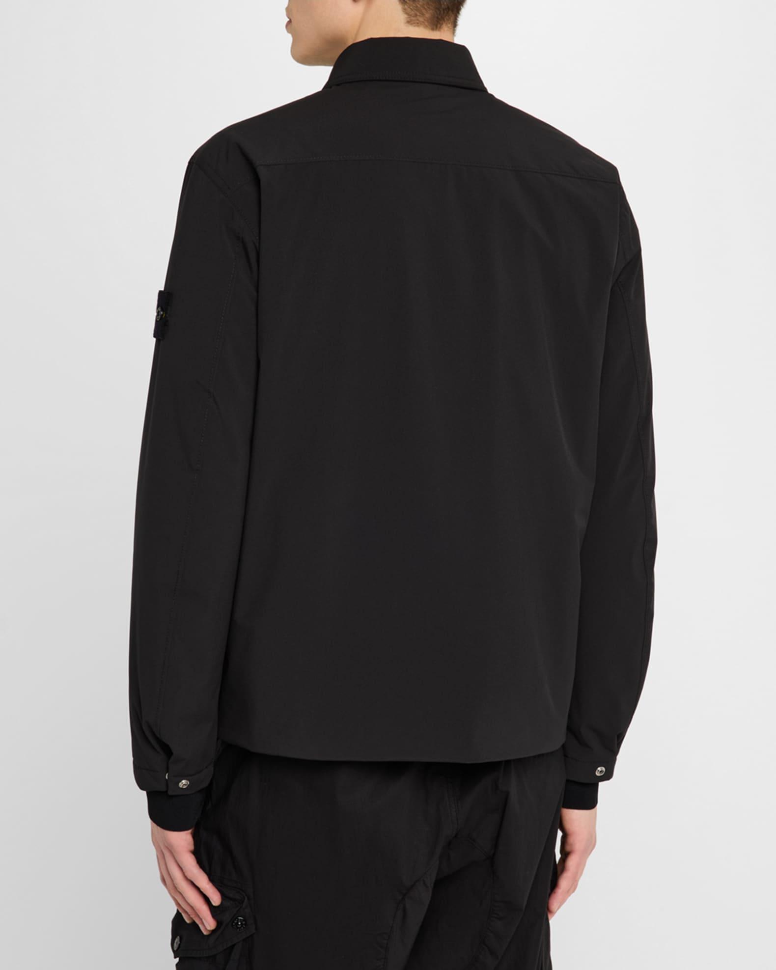 Men's Soft Shell Jacket with Arm Patch Product Image