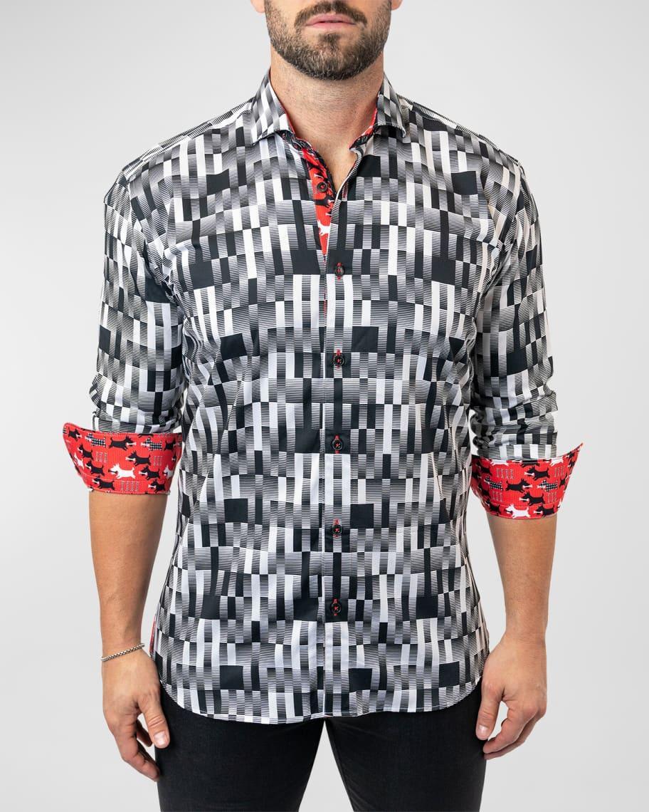 Mens Einstein Whitenoise Shirt Product Image