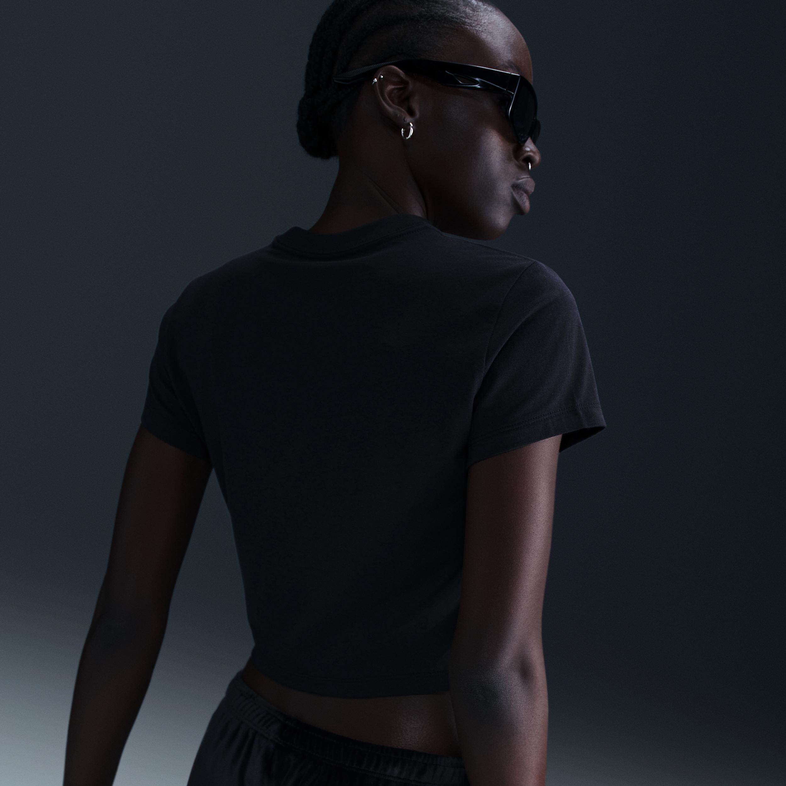 Womens Nike Sportswear Essential Slim Crop T-Shirt Product Image