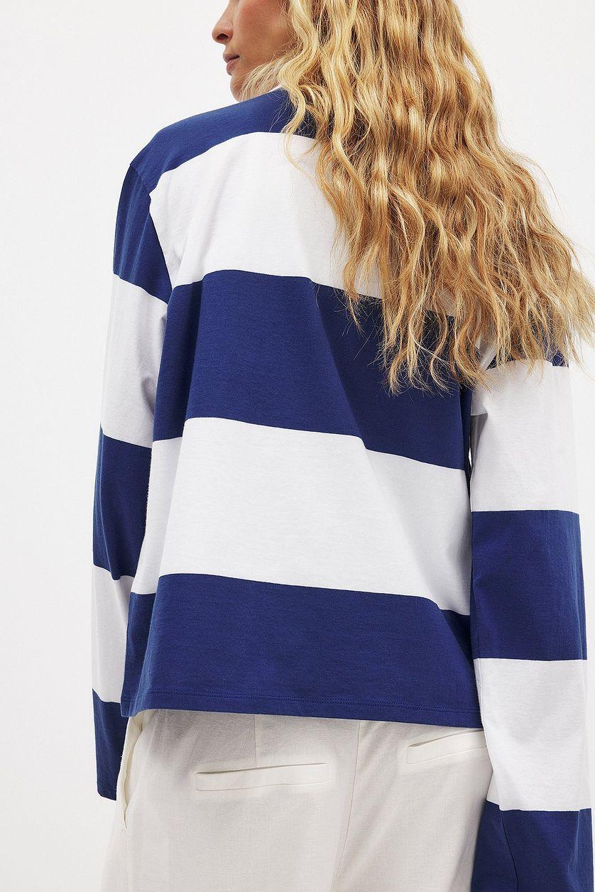 Long Sleeve Polo Shirt Product Image