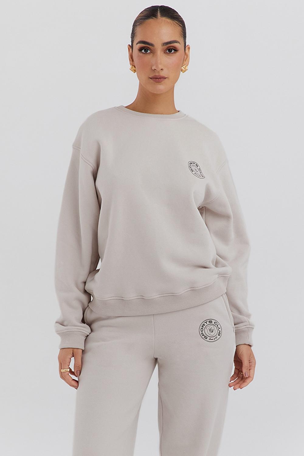 Haze Cloud Crew Neck Sweatshirt Product Image