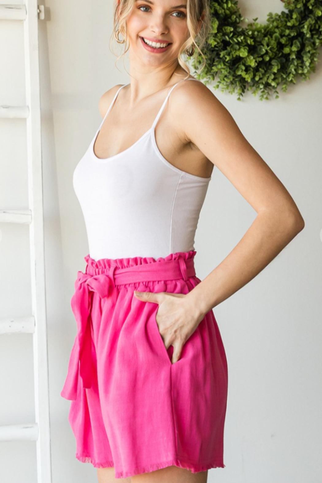 Barbie Linen Shorts Product Image