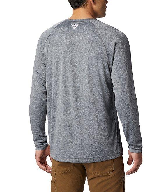 Columbia PFG Terminal Tackle Heather Long-Sleeve Rashguard T-Shirt Product Image