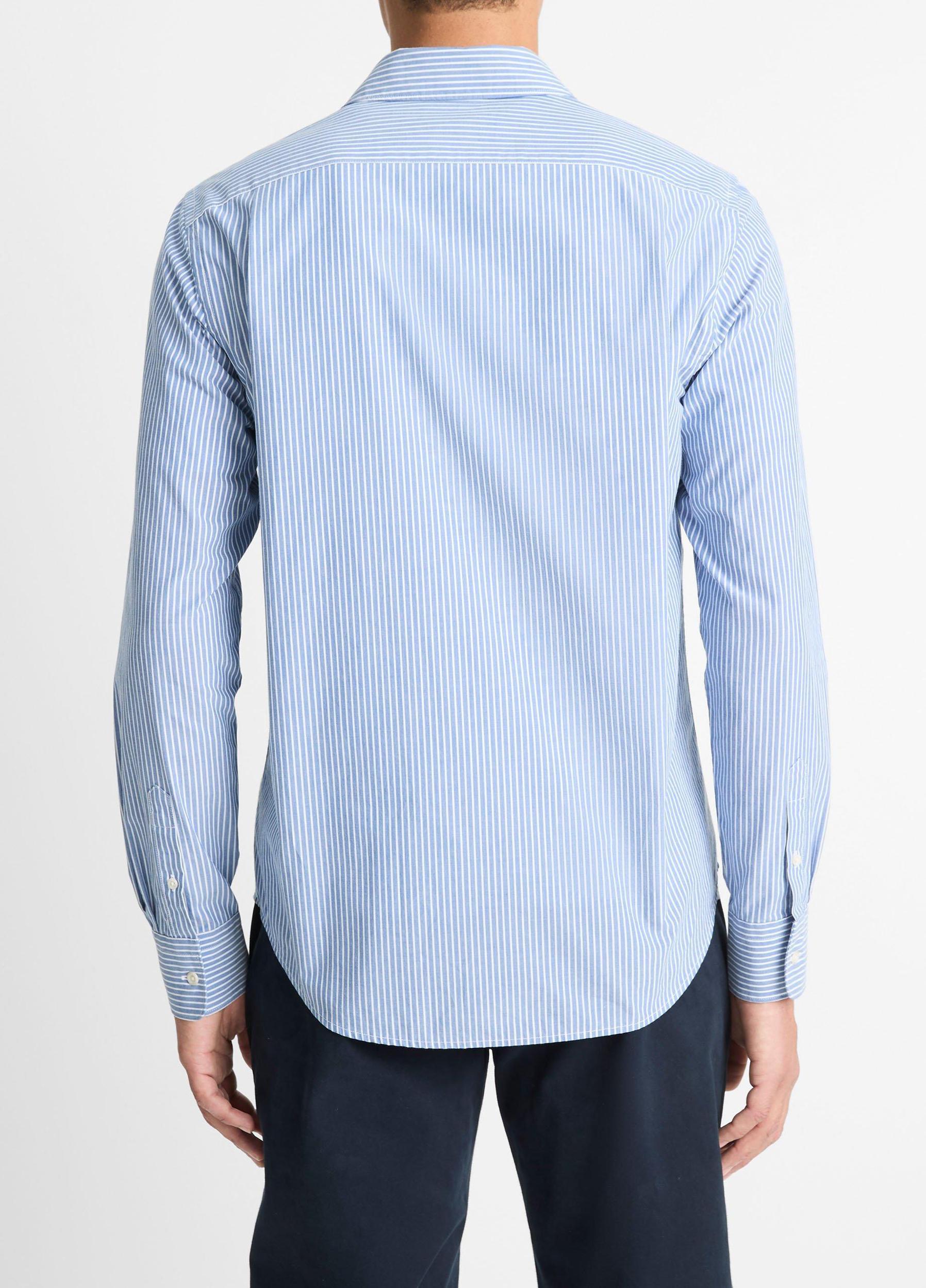 Playa Cotton Poplin Stripe Shirt Product Image