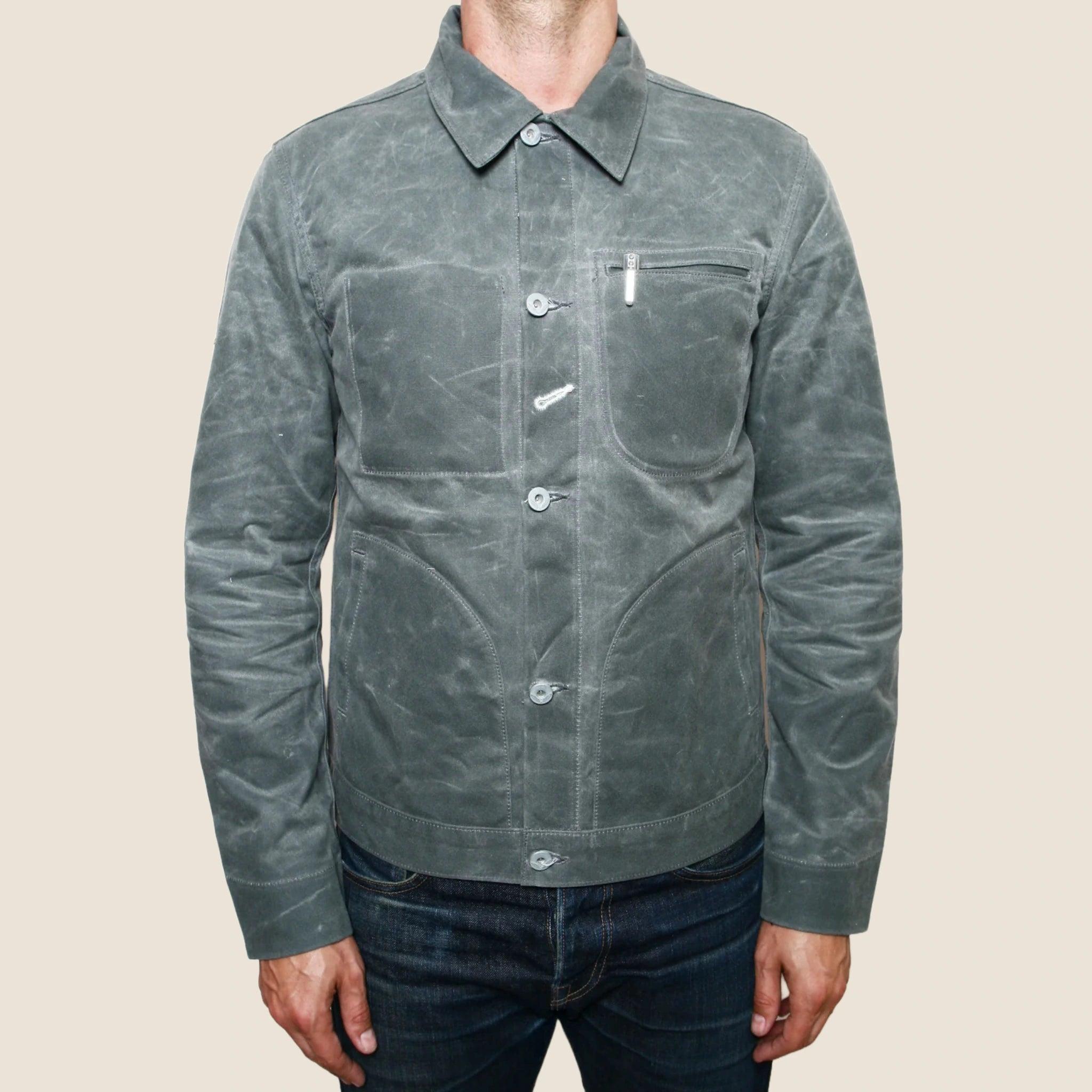 Supply Jacket - Waxed Grey Ridgeline Product Image