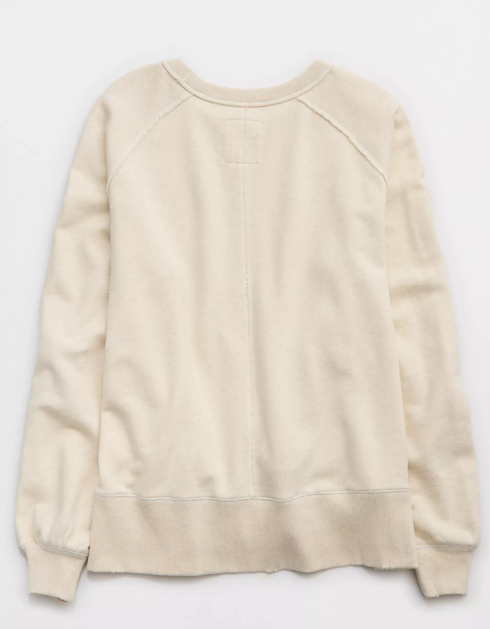 Aerie East West Crew Sweatshirt Product Image