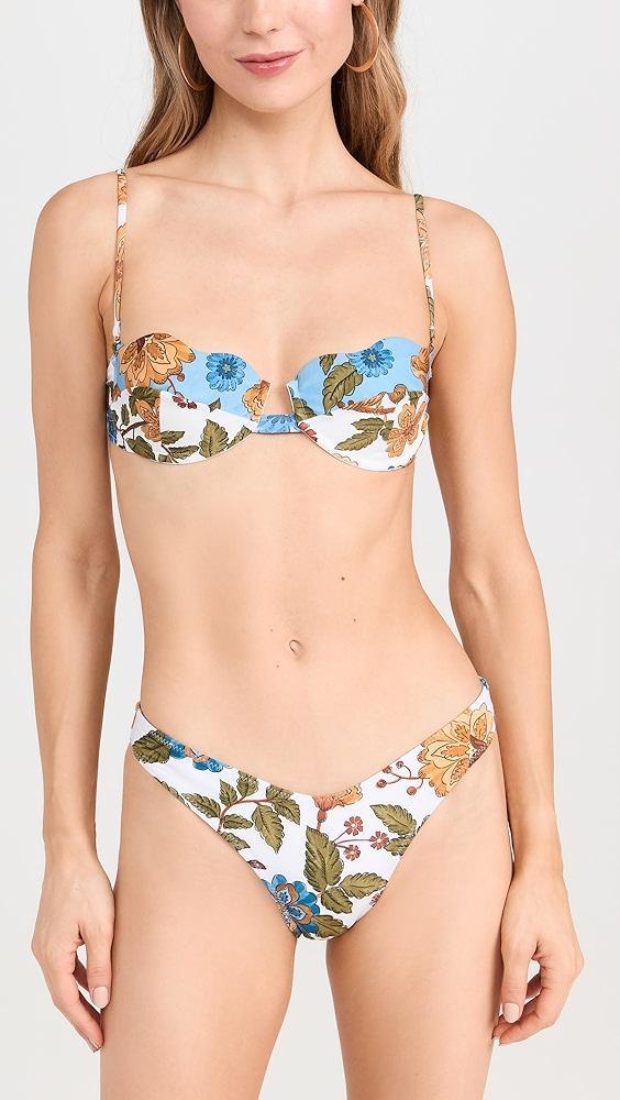 FARM Rio Garden Scarf Bikini Bottoms | Shopbop Product Image