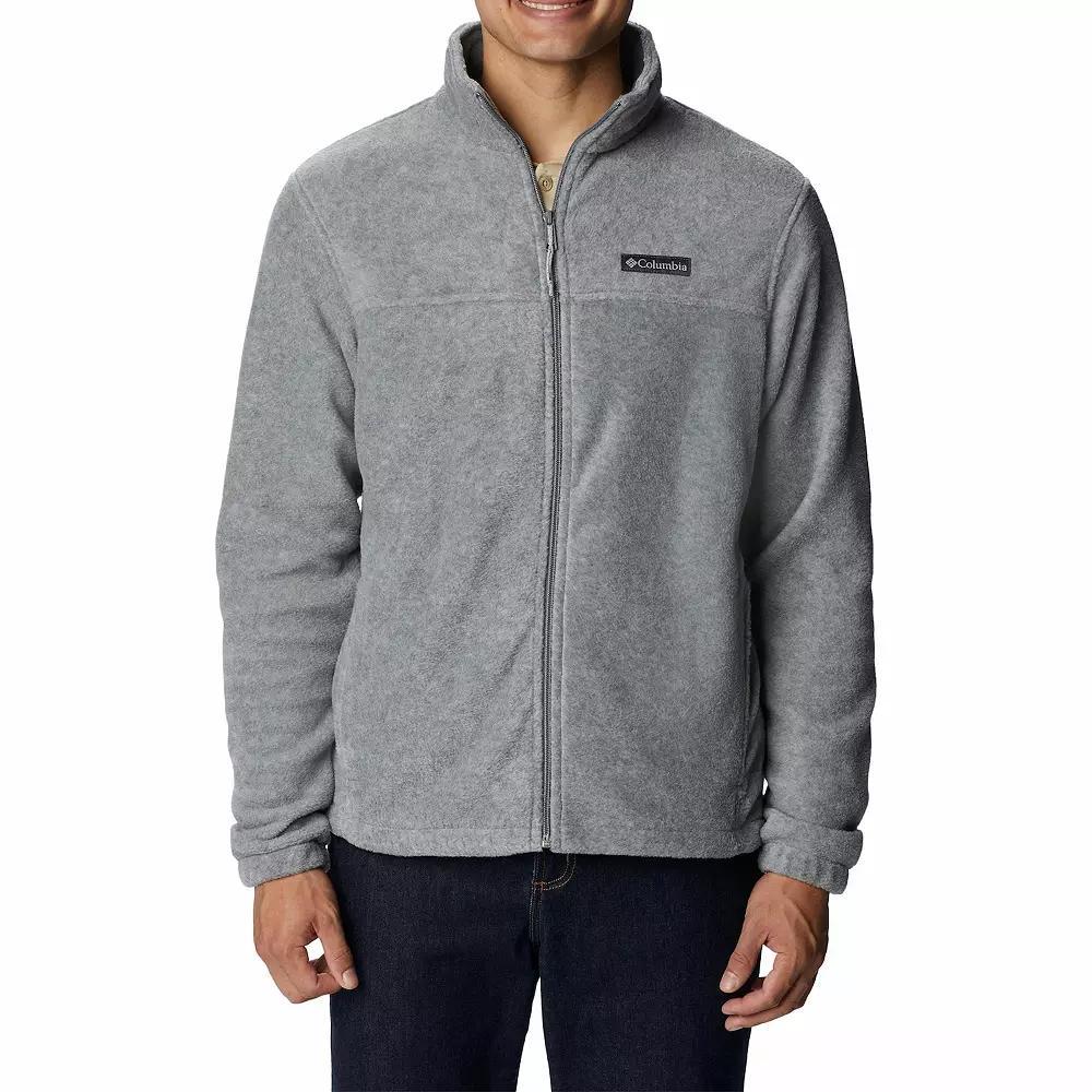 Big & Tall Columbia Steens Mountain™ Full-Zip Jacket, Men's, Size: 4XB, Light Gray Grey Product Image