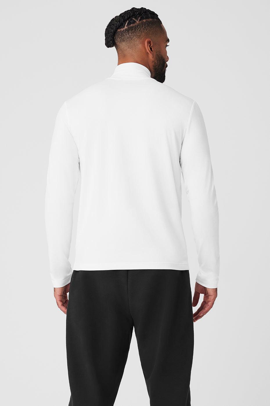 Conquer Reform Mock Neck Long Sleeve - White Product Image