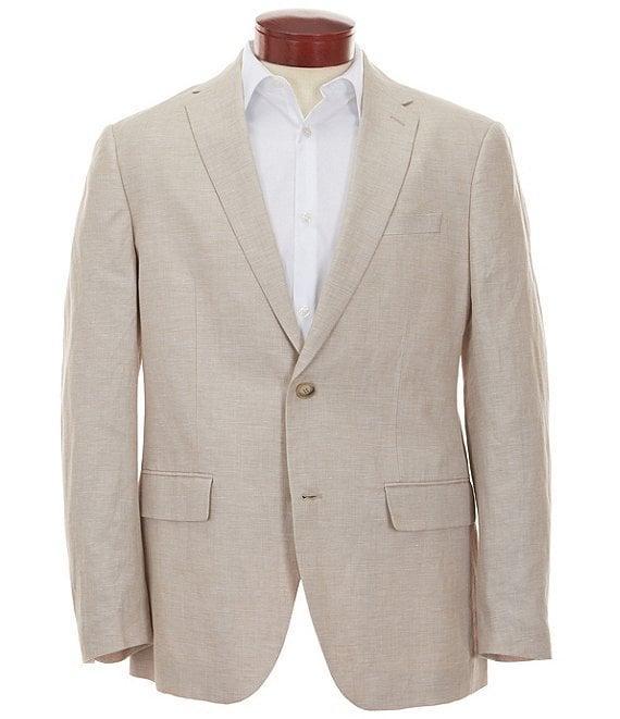 Perry Ellis Linen Herringbone Suit Separates Jacket Product Image