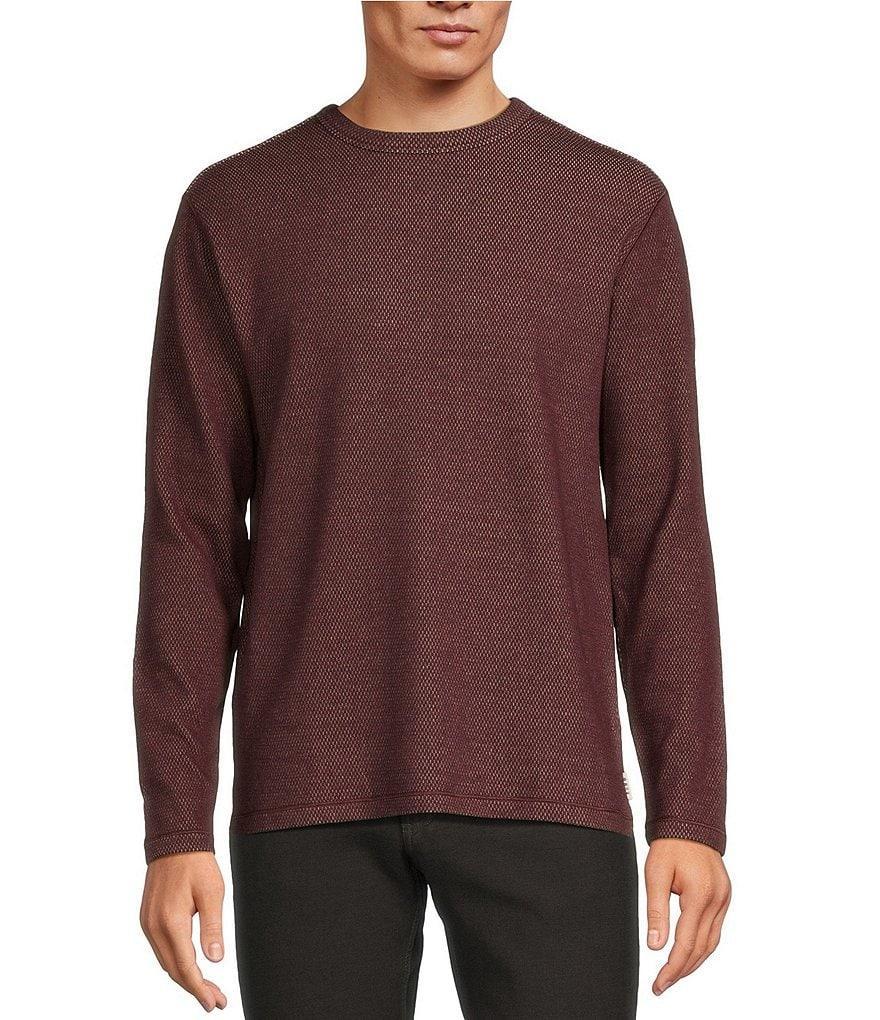 Rowm The Camper Long Sleeve Solid Thermal Crew Neck T-Shirt Product Image