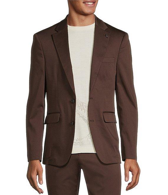 Murano Crocodile World Collection Slim Fit Sateen Suit Separates Blazer Product Image
