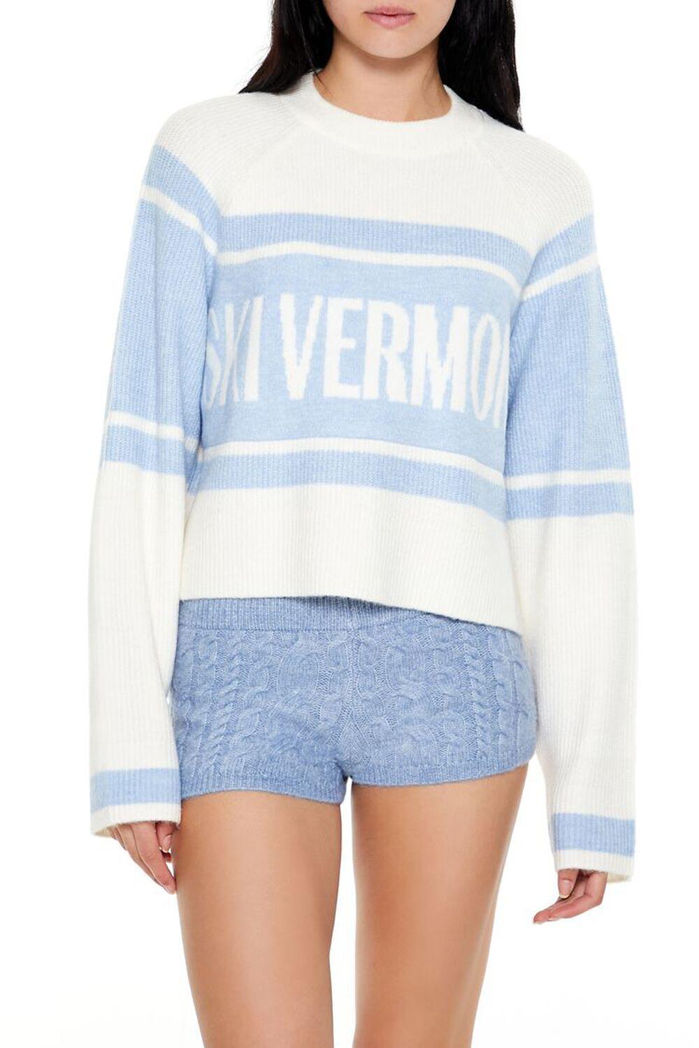 Ski Vermont Colorblock Sweater | Forever 21 Product Image