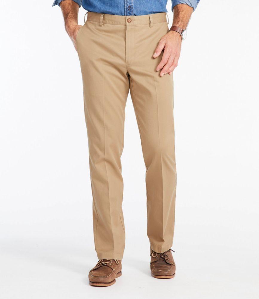 
                            Men's Wrinkle-Free Double L® Chinos, Standard Fit, Plain Front
                         Product Image