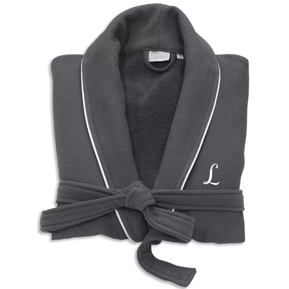 Linum Home Textiles Turkish Cotton Personalized Waffle Terry Bathrobe, Adult Unisex,  Product Image