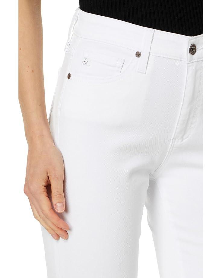 Mari High Rise Slim Straight Crop Jeans Product Image