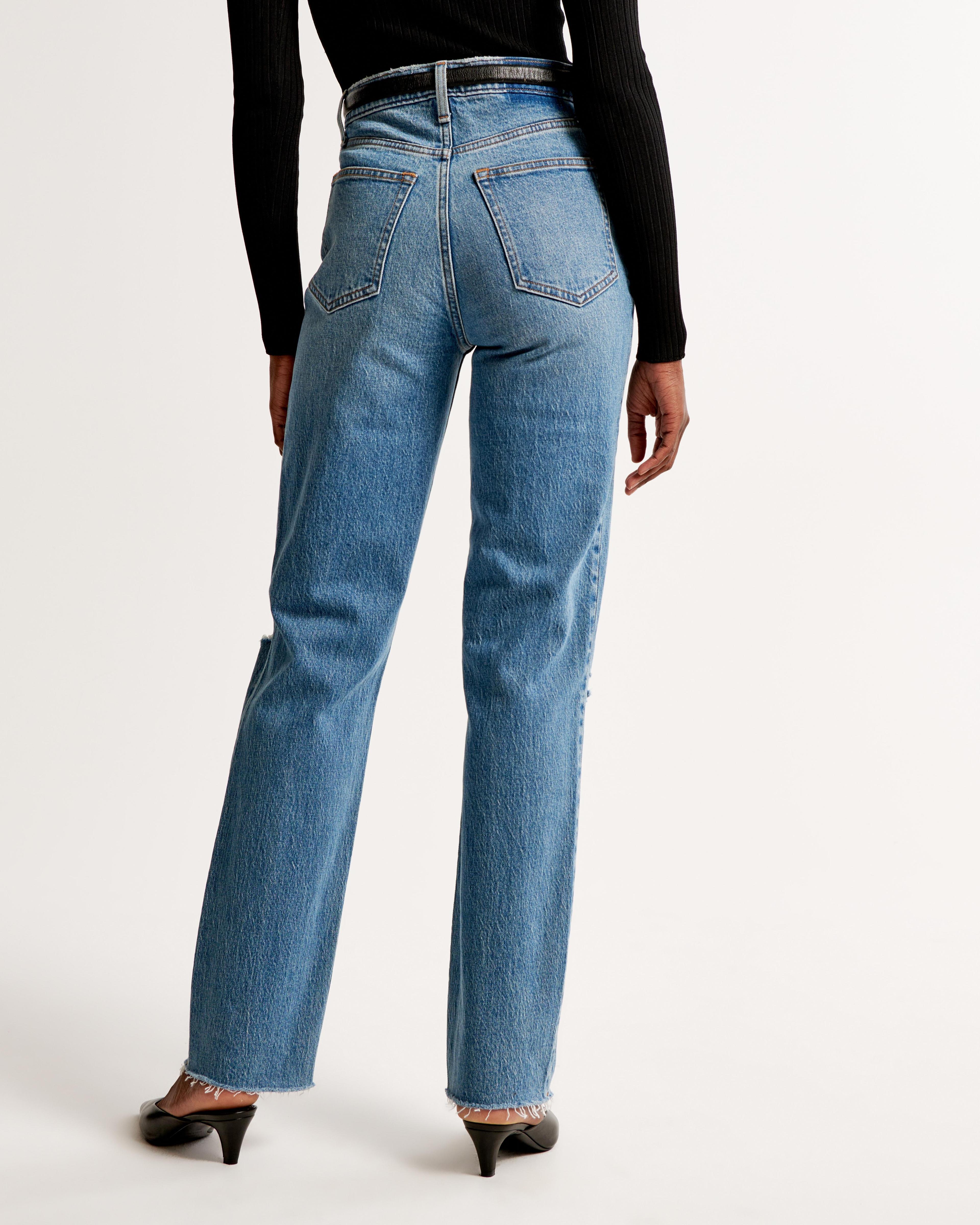 Ultra High Rise 90s Straight Jean Product Image