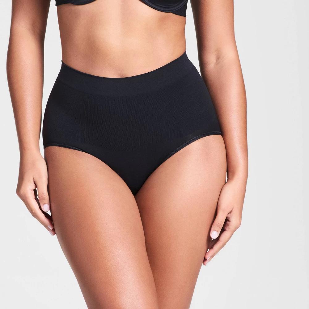 ASSETS by SPANX Womens All Around Smoother Briefs - Very Black M Product Image