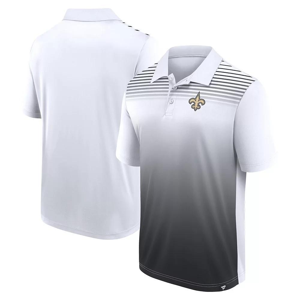 Men's White/Black Pittsburgh Steelers Sandlot Game Polo,  Product Image