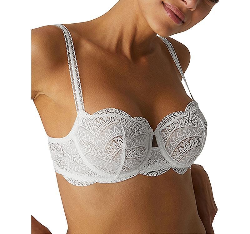 Karma Demi-Cup Convertible Lace Bra Product Image