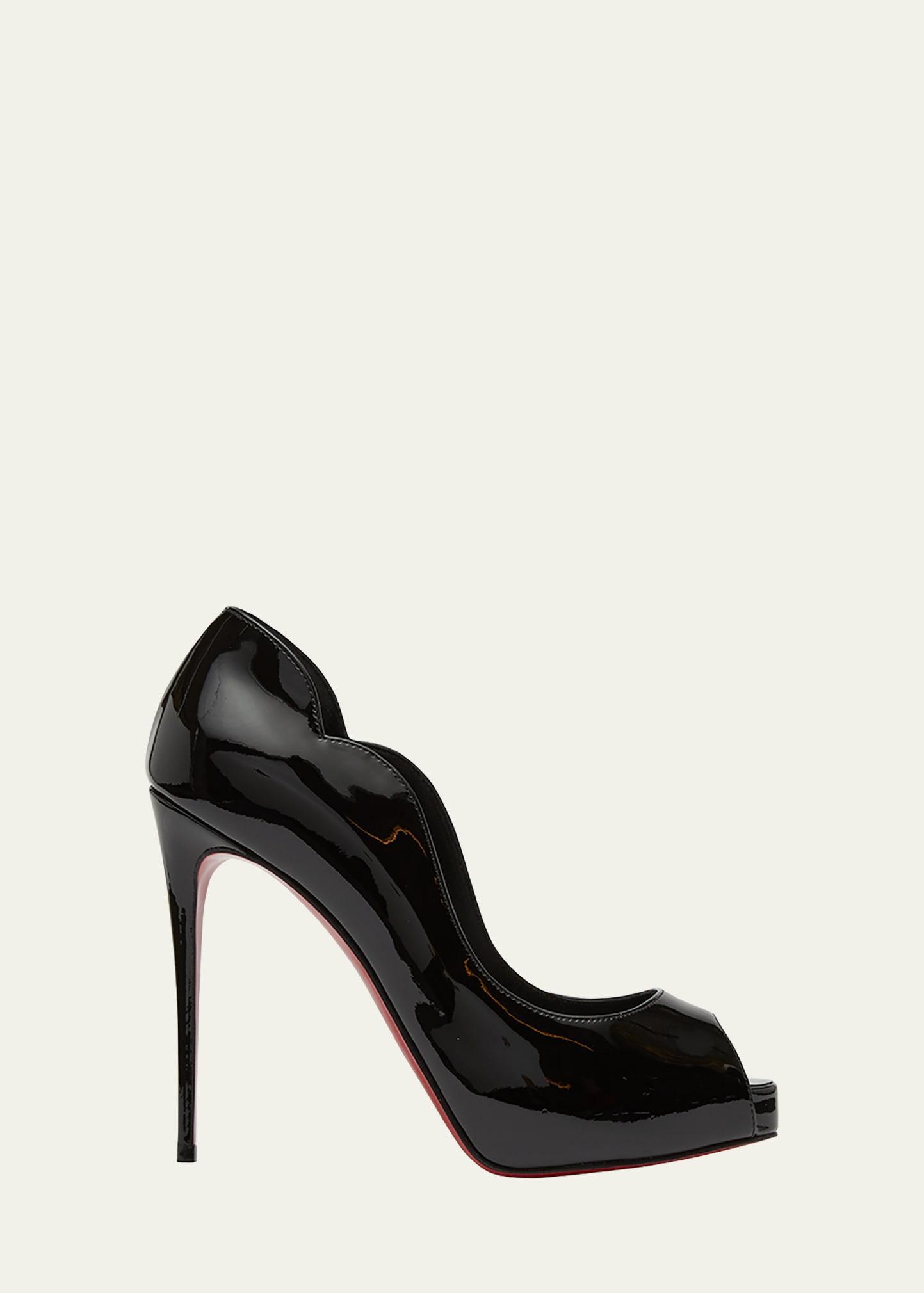 Womens Hot Chick Alta 120MM Patent Leather Pumps Product Image