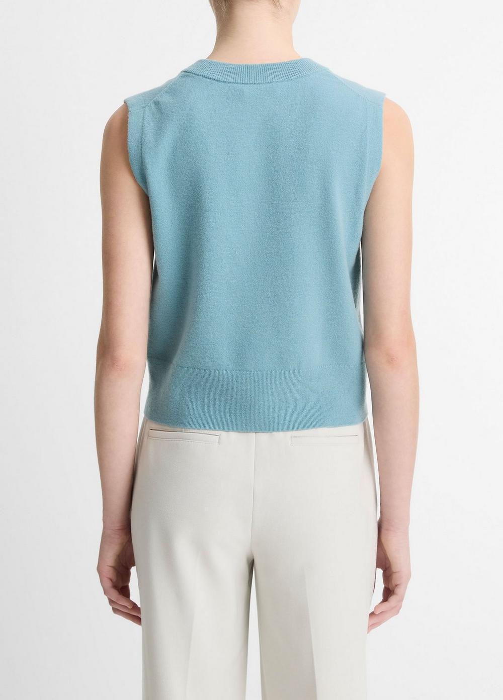 Wool-Blend Henley Shell Product Image