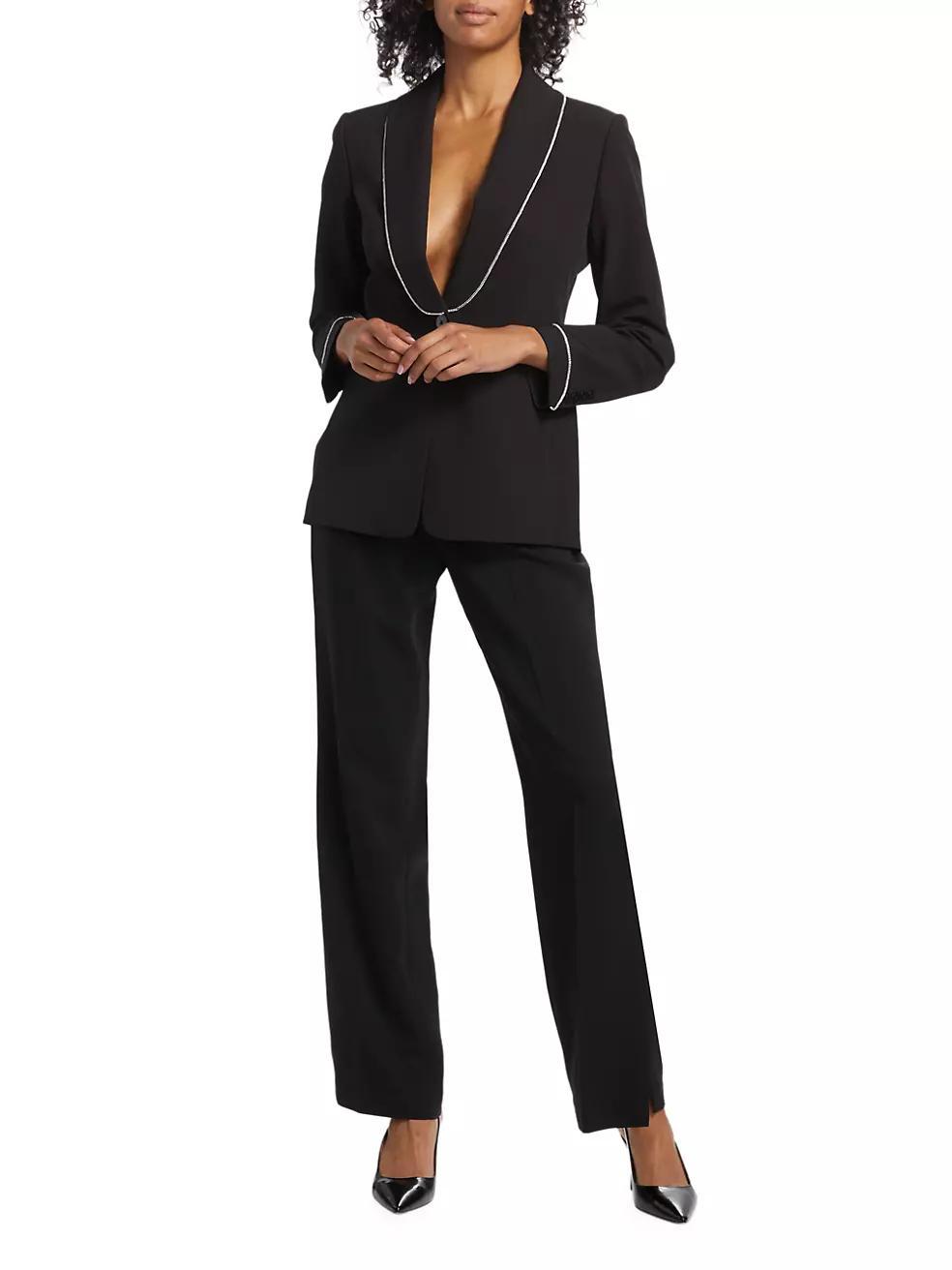 Lexy Crystal-Trimmed Blazer Product Image