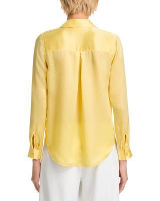 Tyler Silk Button Front Blouse Product Image