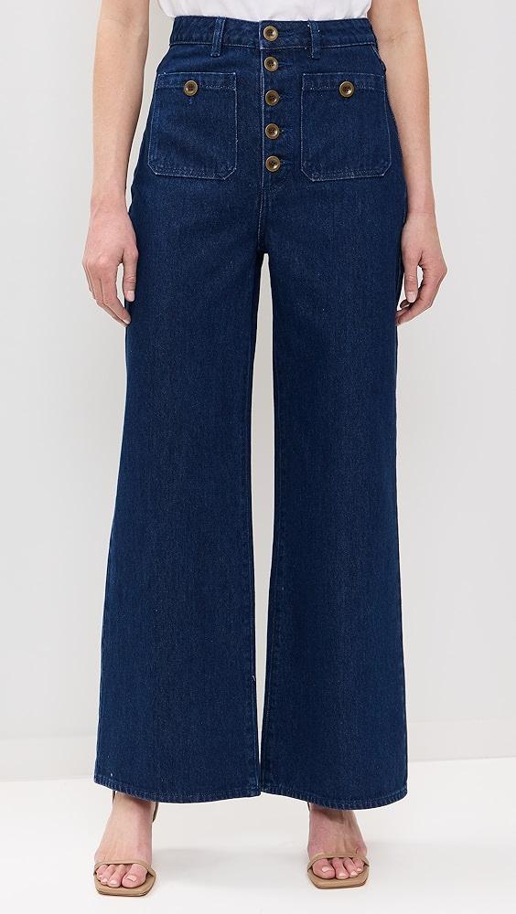 Rolla's Studio Flare Lou Jeans | Shopbop Product Image