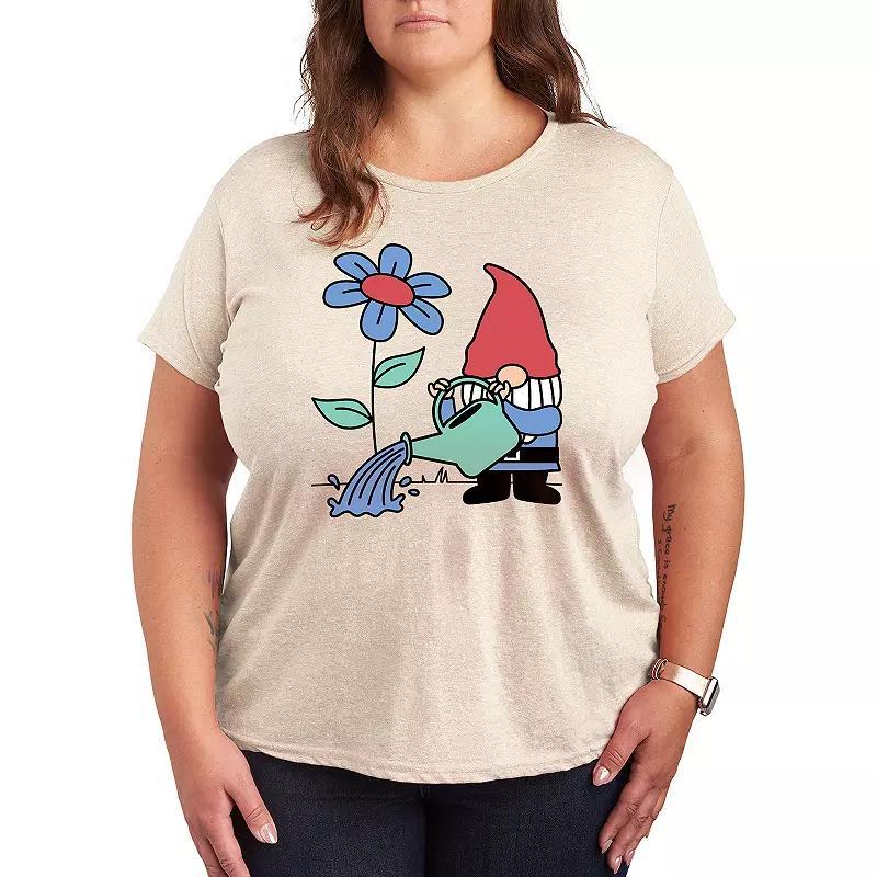Plus Gardening Gnome Graphic Tee, Women's,  Product Image