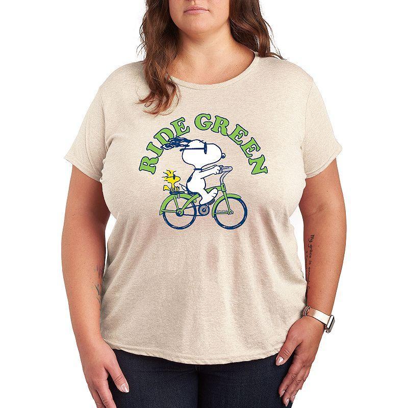 Plus Spread Kindness Like Wildflowers Graphic Tee, Women's, Size: 1XL, White Product Image