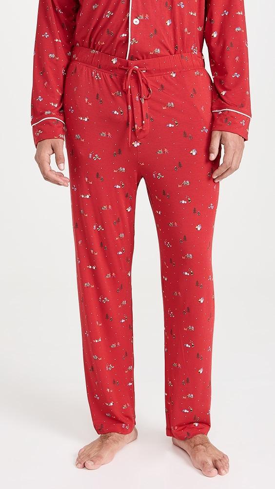 Eberjey William Printed Long PJ Set | Shopbop Product Image