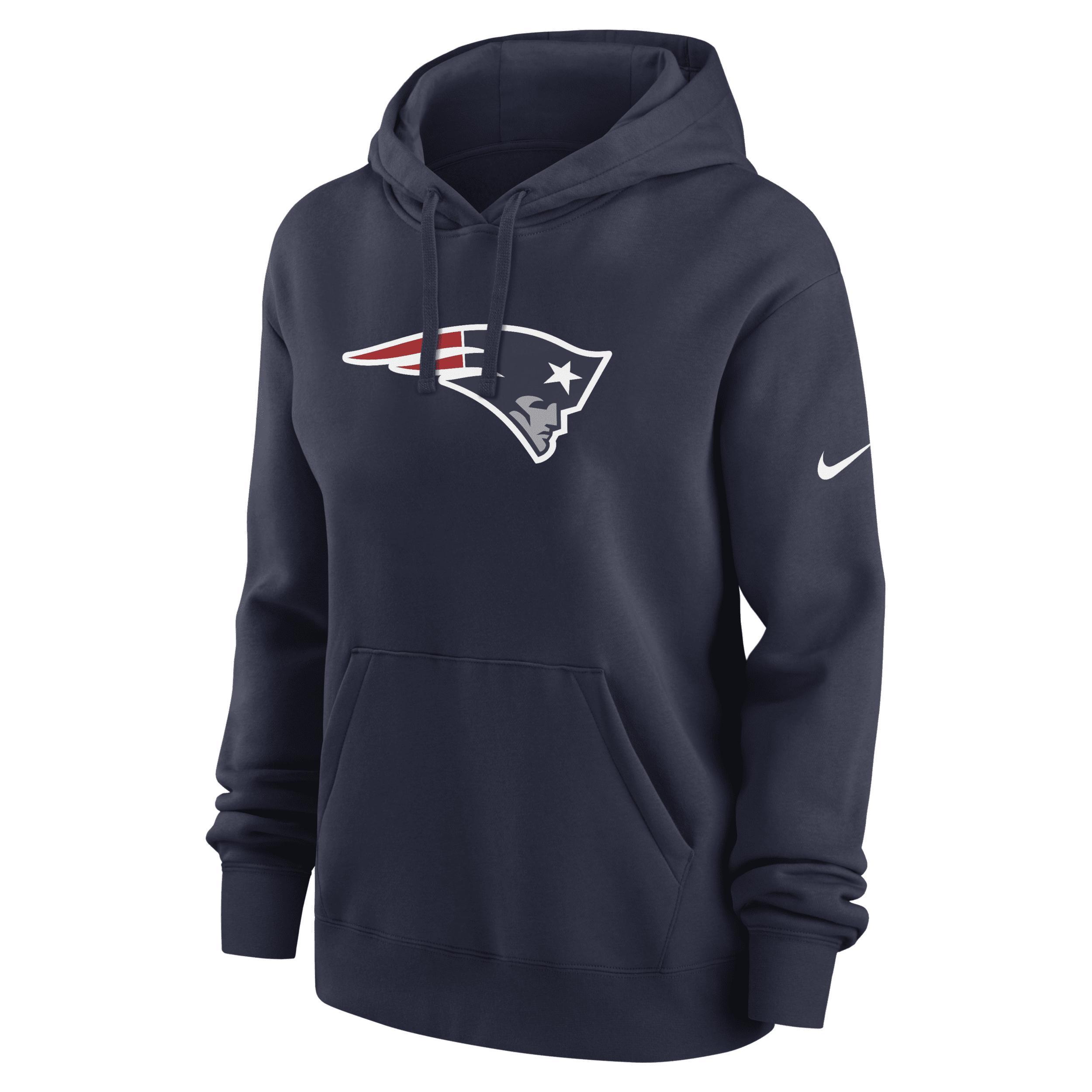 New England Patriots Club Nike Women's NFL Pullover Hoodie Product Image