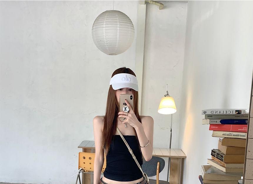 Low Waist Washed Loose Fit Jeans Product Image