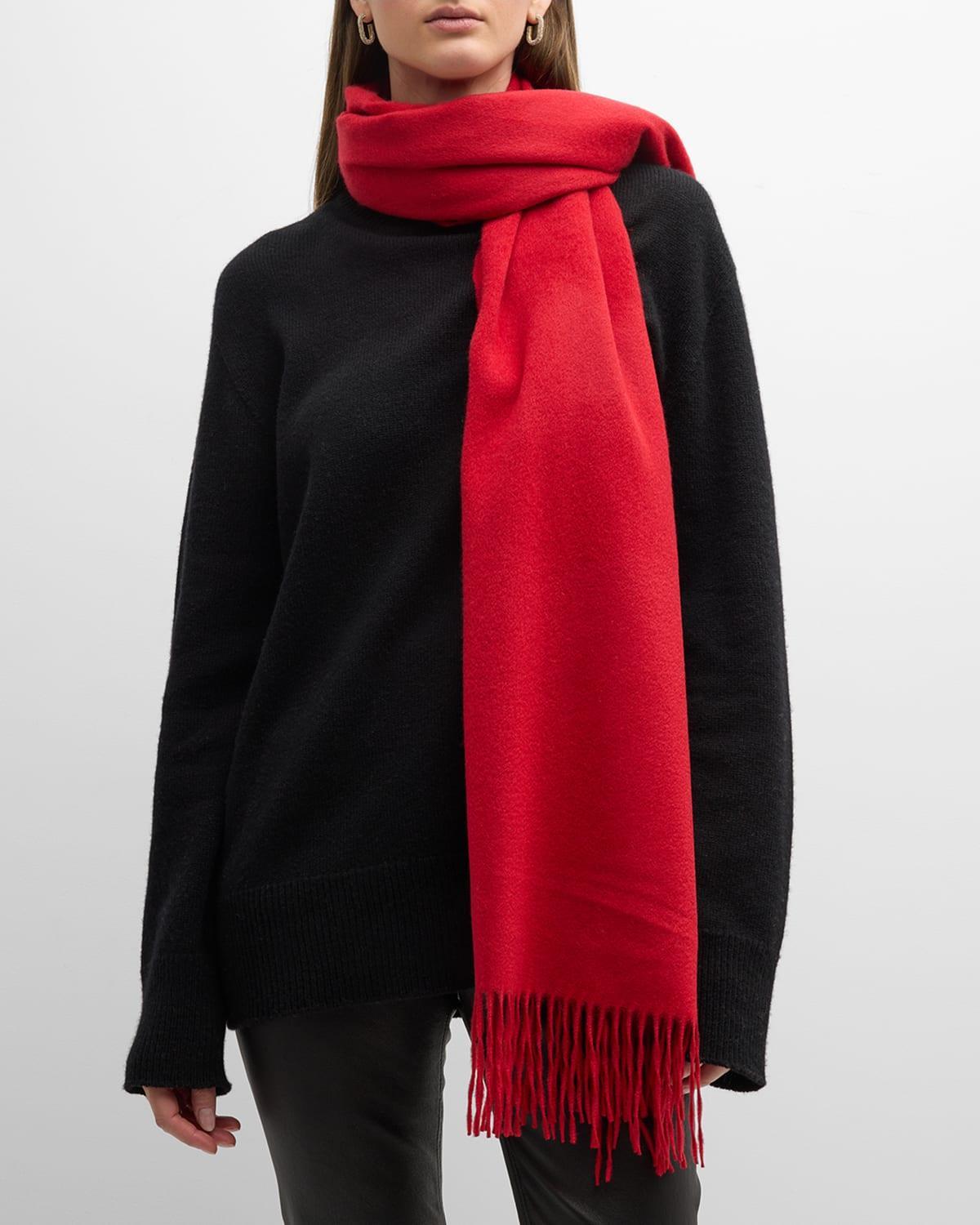 Fringed Cashmere Evening Wrap Product Image