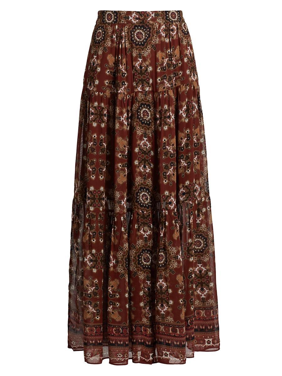 Womens Milu Maxi Skirt Product Image