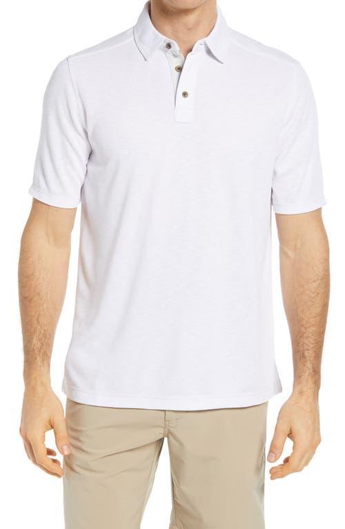 Johnston & Murphy Slub Men's Polo Product Image