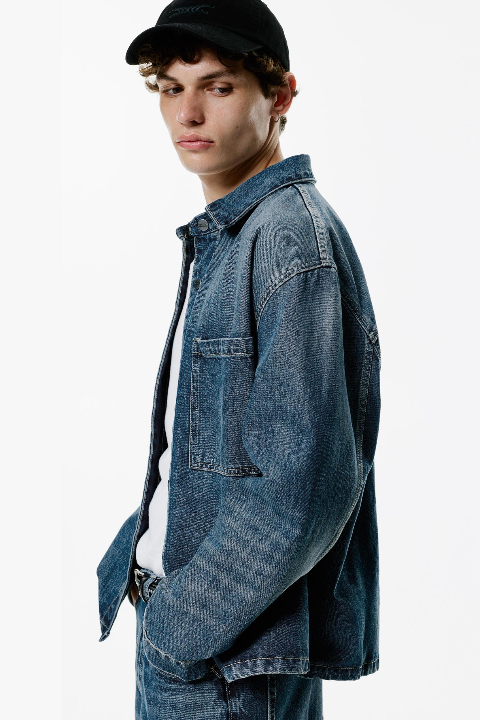 Denim shirt Product Image