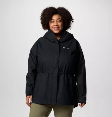 Columbia Womens Hikebound II Long Jacket - Plus Size- Product Image