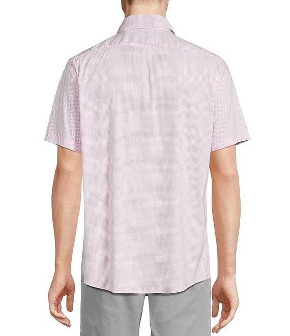 Cremieux Blue Label Performance Stretch Check Short Sleeve Woven Shirt Product Image