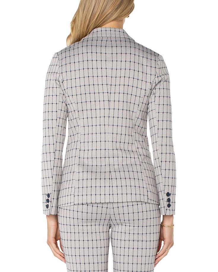 Fitted Blazer Super Stretch Ponte Product Image