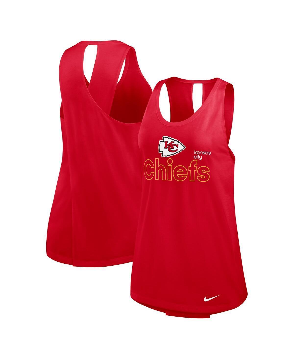 Womens Nike Kansas City Chiefs Performance Tank Top Product Image